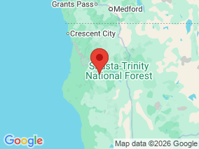 Map of Site Report: Trinity Alps Wilderness, United States of America